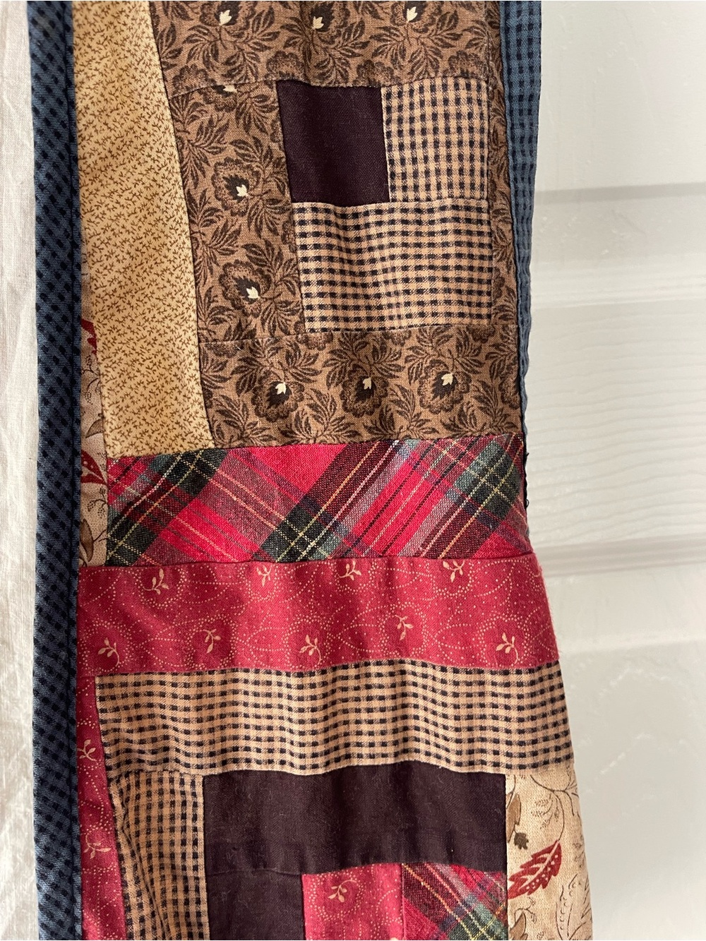 Double D Ranch Wear Patchwork Quilt Vest 100% Cotton Western Size Large - Picture 7 of 9